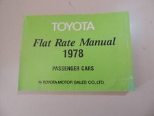 1978 Toyota Celica TA 23 28 40 RA 23 28 40 1000 Pickup Cressida Crown Corona