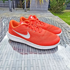 Nike Free RN Sneaker Damen Turnschuhe Gr. UK 5,5 Schnürer rosa koralle