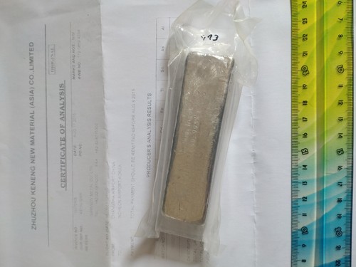 Indium barren 413g - barren, hochrein