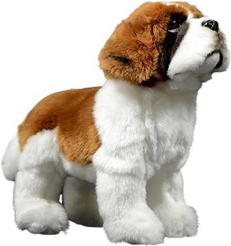 Stofftier bernhardiner hund - bernhardiner,