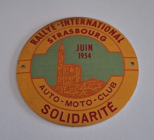 Alte plakette strasbourg - alte,