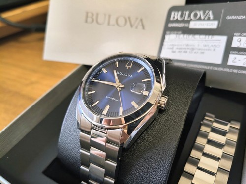 Bulova surveyor automatik blau - surveyor,
