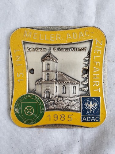 Adac plakette 15 - plakette,,