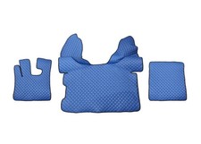 Blau Fußmatten Eco Leder