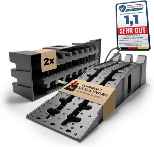 Auffahrrampe 2er set für pkw - für,