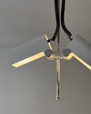 Minimalist Doria Vintage Lamp, 1960s, Space Age, Mid Century Industrial Sputnik