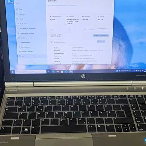Elitebook 8560p zoll - 8560p, 17