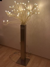 Vintage IKEA Stranne LED bodenlampe Medusa Lampe Edelstahlfuß biegsame Arme 