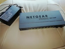 TOP!! NETGEAR ProSafe GS110TP, PoE-Switch, 8x 1000BaseTX, 2x Gigabit Fiber SFP