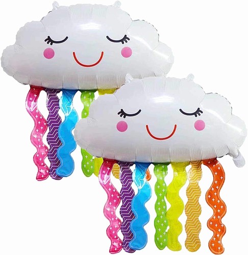 Folienballon regenbogen wolke - folienballon,