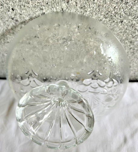 Süße glasschale mit fuß - süße,