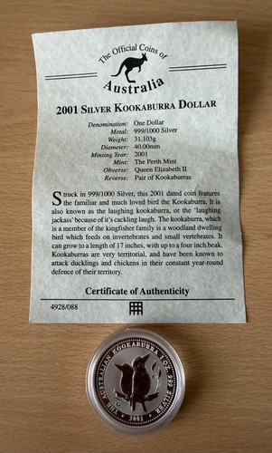 Australien 2001 silber - 2001, $