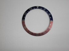 Vintage 90er Original Rolex Pepsi Lünetten Inlay blau-rot(apricot) 16700-16710