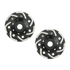 2x Diamant Schleifteller für Bosch Einhell Makita Festool Flex Metabo Würth