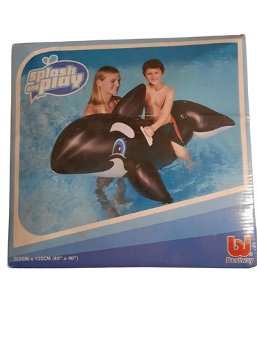 Aufblasbar schwimmtier orka - ,