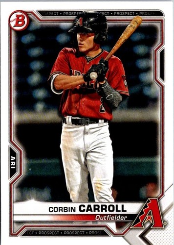 2021 bowman 142 corbin - #bp-142,