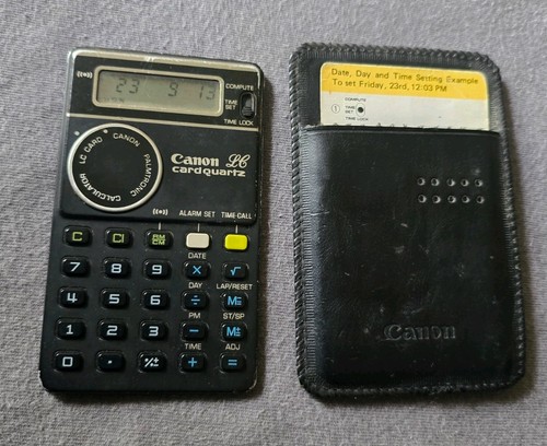 Canon 61t card quartz - canon, lc-61t