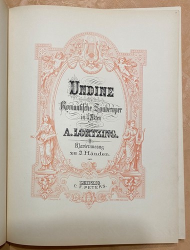 Antike noten lortzing - antike,