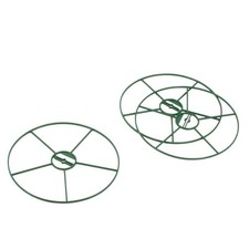 Staudenhalter - rund (3er-Set) - ⌀ 30 & 40 cm| Pflanzenstützen, Staudenstützen