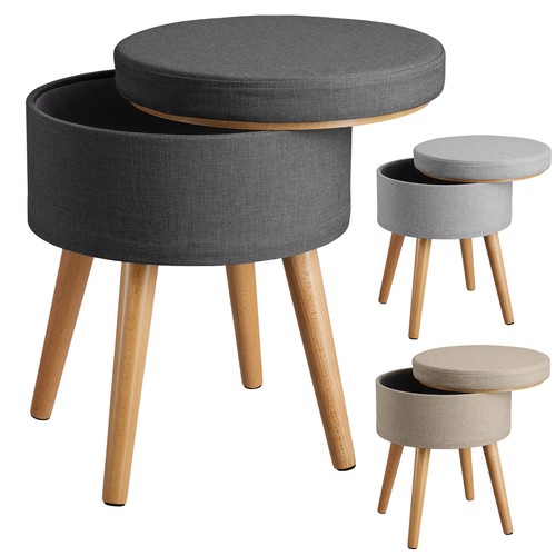 Sitzhocker mit stauraum - mit,