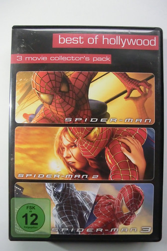 Dvd box spidermann filme - dvd, 3x