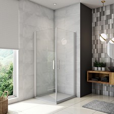 185 cm ESG Nano Glas Drehtür