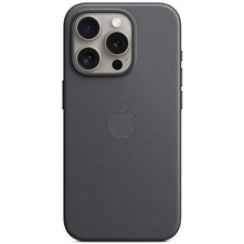 Original Apple iPhone 15 Pro Feingewebe Case MT4H3ZM/A Hülle MagSafe in Schwarz