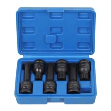 6x Schlagschrauber Vielzahn Steckschlüssel 1/2" Innen Vielzahn Nuss M14 M16 M18