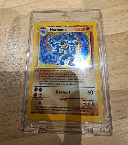 Pokemon machomei 102 - machomei, holo