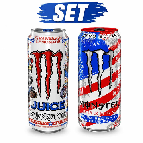 Monster energy usa set - monster,