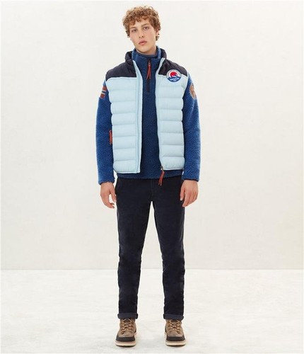 Men napapijri vest blue - men,