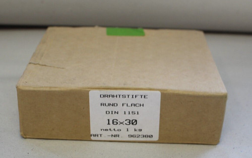 Drahtstifte 16x30 kg rund - 1,