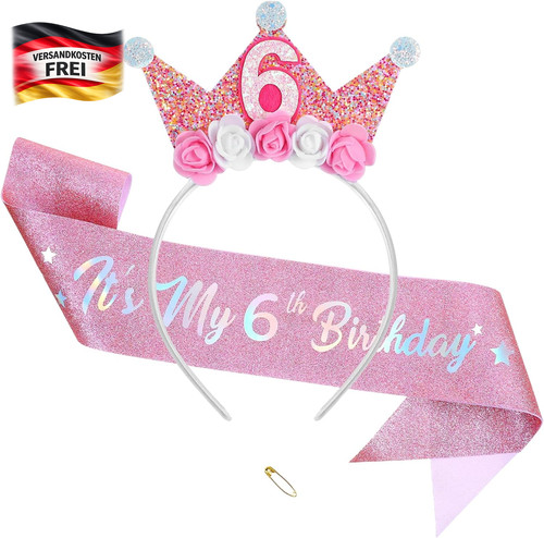 Geburtstag mädchen krone - 6,