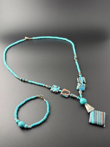 Handgefertigtes schmuck set - handgefertigtes, schmuck-set