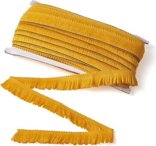 Quastenband gold 25 m - x,