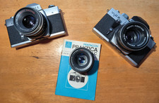 Praktica LLC & LLC2 (und LLC, PLC3 als Zugabe) + 3x Pentacon 50mm f/1.8