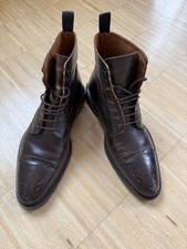 Antonio Maurizi for Suitsupply Stiefeletten Budapester Leder Dunkelbraun Gr. 42