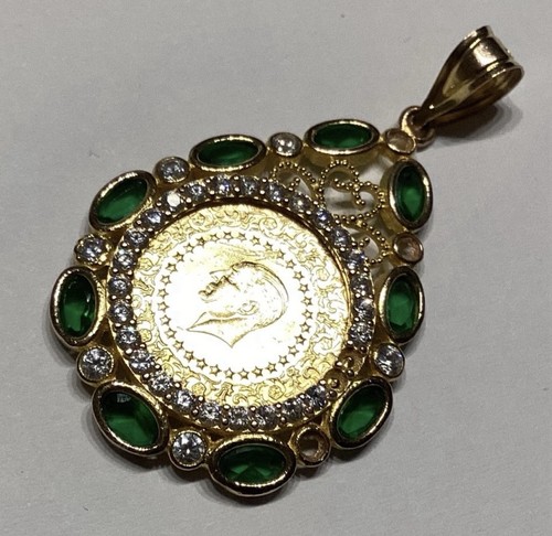 Goldanhänger 585 14k mit 22k - 585,