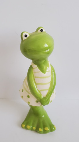 Vintage keramik frosch - vintage,