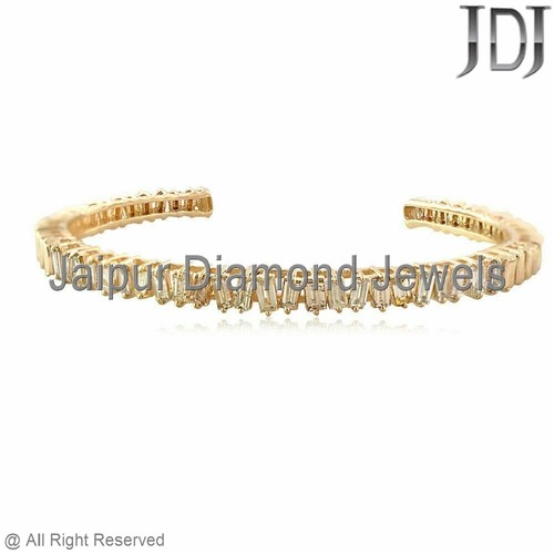Natürlich diamant armreif - natürlich,