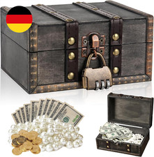 Schatztruhe Holz, Vintage