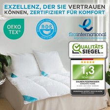 Daunenkissen Federnkissen Kopfkissen 40x80 80x80 cm Schlafkissen Hotelqualität