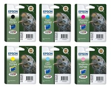 6x Original Tinte Epson Stylus