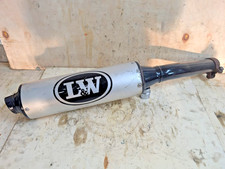 Yamaha FZR1000 3LE L&W Auspuff Endschalldämpfer RACING