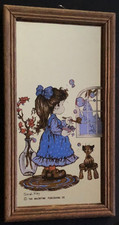 Vintage Wandbild 1983 Spiegel