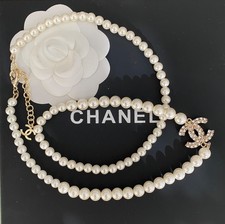 CHANEL Perlenkette CC