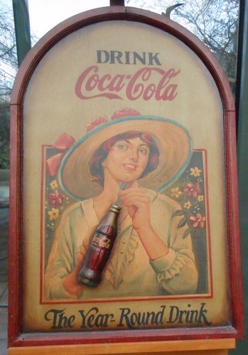 Coca cola schild holz - coca,
