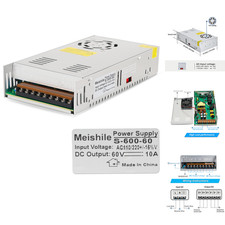 DC 60V 10A Netzteil 600W