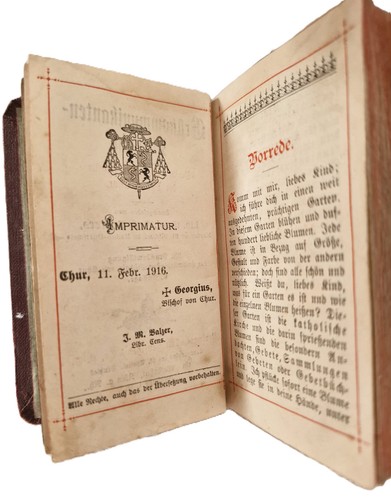 Gebetbuch von 1916 mit - 1916,