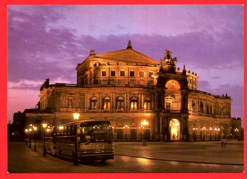 Ddr dresden semperoper 1986 - ak,
